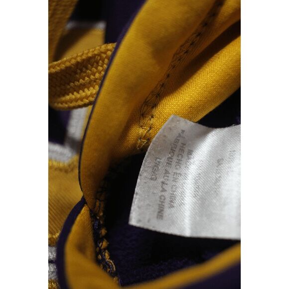 LSU Tigers Purple Hoodie by Section 101 Majestic – Size Large - Picture 5 of 7